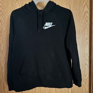 Nike Black Logo Pullover Hoodie